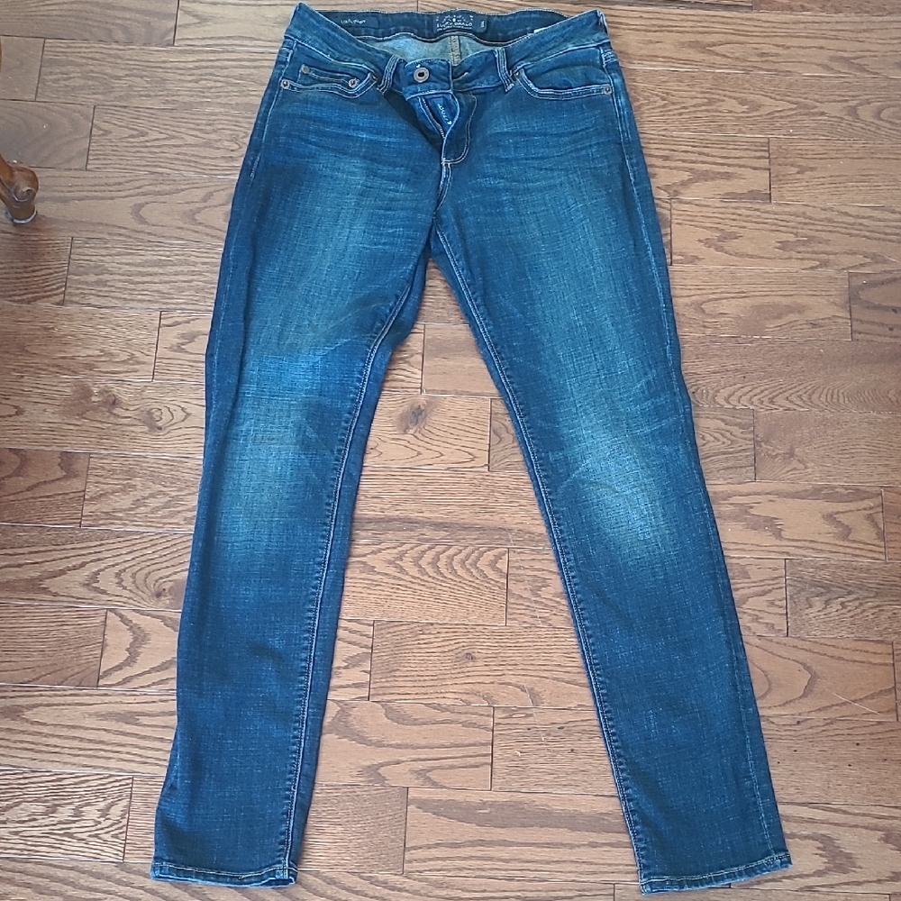 Lucky Brand Women's Dark Blue Skinny Jeans
